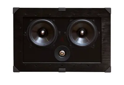 Wall-mounted dual-driver in-wall speaker (used)