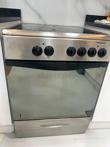 Used stainless steel electric oven with glass door - good working condition AED300