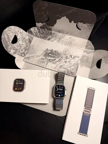 Apple Watch Ultra (Series 8/Ultra look) with Milanese Loop  Original Boxes — Good Condition