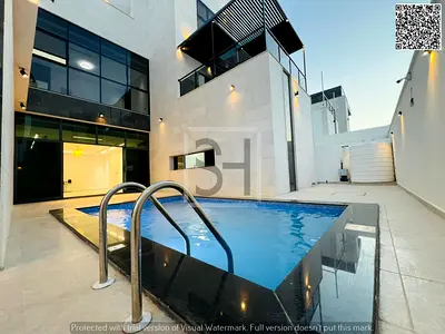 Villa for sale opposite a garden, including registration fees, electricity, water and air conditioning.