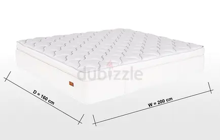 Latex Gel Visco Foam Spring Queen Mattress