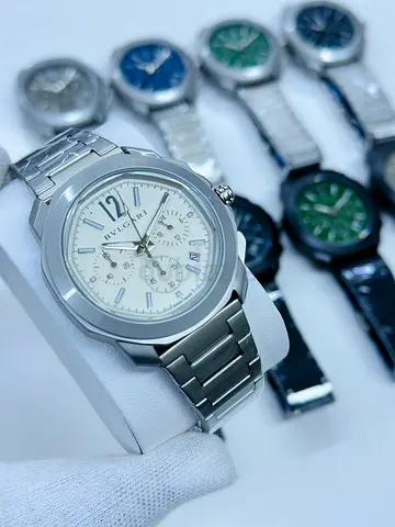 Bvlgari mens watch with chrono function