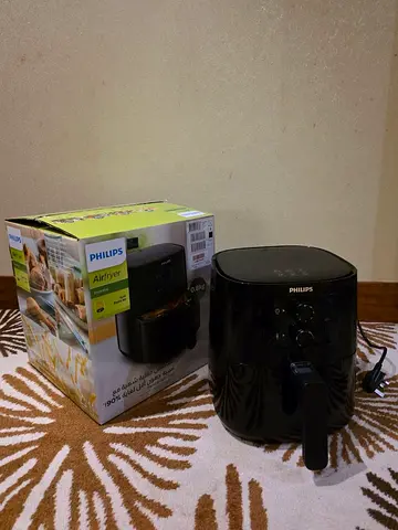 Philips Airfryer, With Rapid Air Technology, Analogue, Black, 0.8Kg, 4.1L,50Hz - HD9200/91