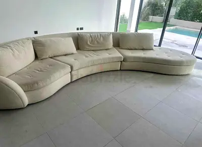 Perfect condition cratebarrel corner sofa