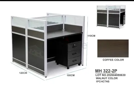 Brand New 2-Person Workstation For Sale