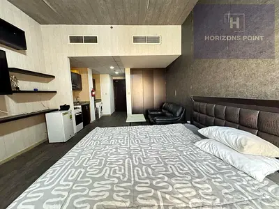 Chiller Free | Fully Furnished Studio with Balcony | Silicon Gates 1 | Pool & Road View