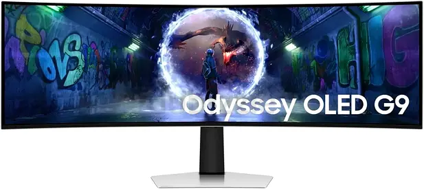 Samsung Odyssey G9 DG932 49-inch QD-OLED Dual QHD 2K (DQHD) 240Hz 0.03ms Curved Gaming Monitor
