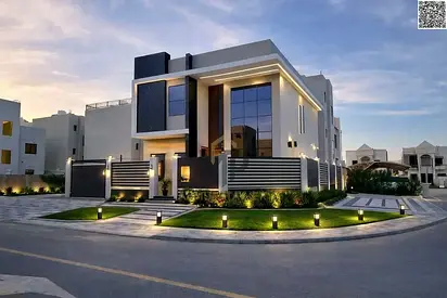 شامل رسوم التسجيل فيلا فاخرة للبيع في الحليو 2 | مساحة 3014 قدم | طابقين | 4 غرف نوم ماستر | مجلس وصالتين | مطبخ مودرن |فيلا فاخرة للبيع في الحليو2
