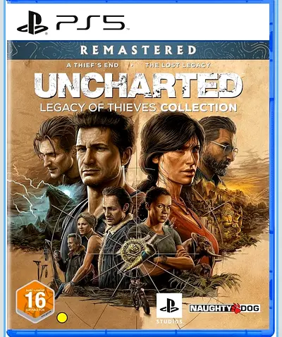 Uncharted: Legacy of Thieves Collection (PS5) - Remastered digital edition