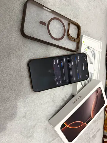 iPhone 16 Pro Max (256GB) - Good Condition with Box and Accessories