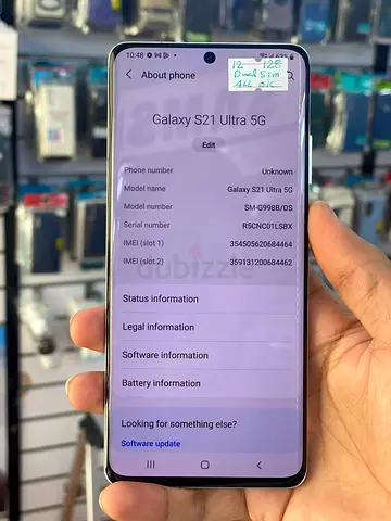 Samsung Galaxy S21 Ultra 5G SM-G998B/DS - Dual SIM, Good Condition