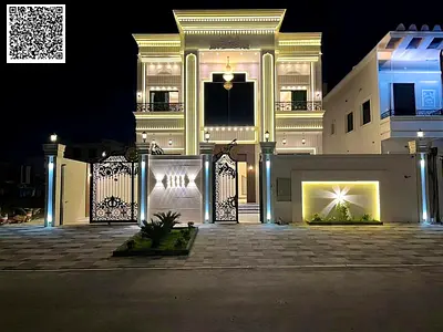 For sale: Classic villa on a street and alley facing the park, custom-finished, land area 4100 sq f