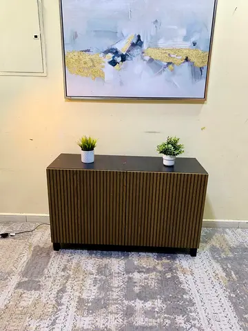 Compact Wooden Sideboard / Console Cabinet - Good Condition