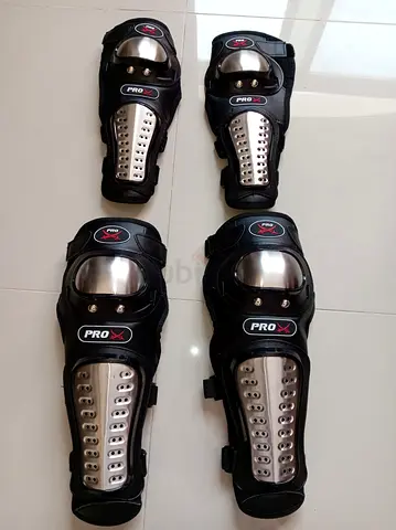 Set of ProX Protective Knee and Shin Guards (Pair) - Good Condition