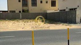 Land for sale in Al-Hawshi area, a very prime location on a neighboring street and the third plot fr