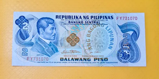 1978 Philippines 2 Peso UNC