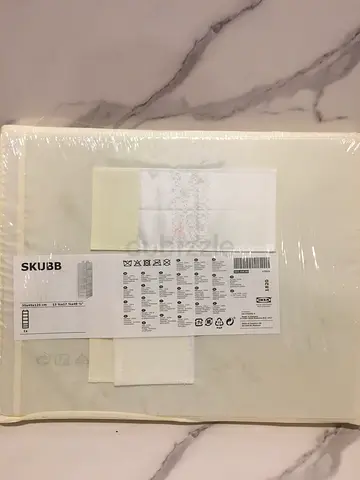 IKEA SKUBB Storage with 6 compartments white 35x45x125 cm