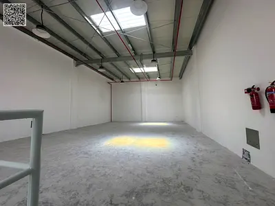 Prime Roadside Warehouse for Rent in Al Jurf 3 Industrial Area – 2,800 Sqft with Mezzanine & 100 kW Power