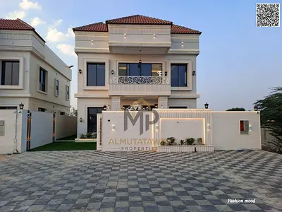classic design | ajman| al zahia area | 5 master rooms, majlis, 2 halls, roof | freehold | the price including registration fees.