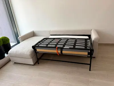 Like A New Condition High Quality ikea Gronlid L Shape Sofa bed with mattress