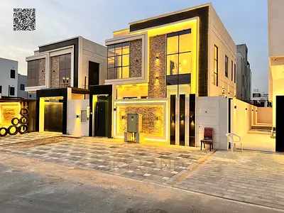 Luxury villa with excellent finishes in Al Yasmin area, directly next to Al Hamidiya Park - freehold for all nationalities