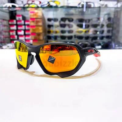New Oakley Plazma Matte Black Ink w/ Prizm Ruby Iridium Lens