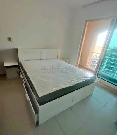 IKEA brimnes king size 180×200cm bed frame with headboard+ 4 big storage drawers with IKEA mattress