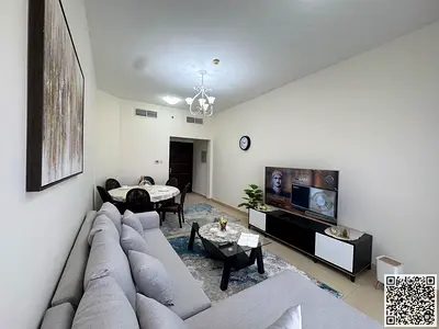 ✨ Luxury apartment for monthly rent, two bedroom and a hall with an open view, fully furnished with elegant furniture and a fully equipped kitchen