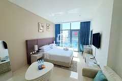 Upgraded Studio | Private Beach | Prime Address