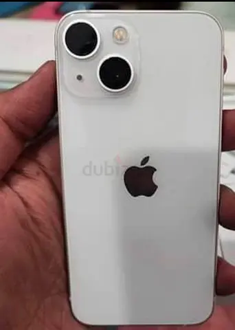 iPhone (white) - Good working condition, minor wear 13 mini