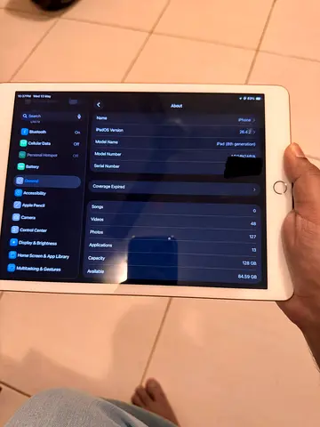 I Pad 8th gen