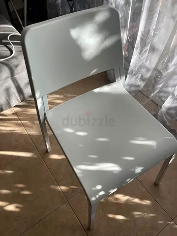IKEA TEODORES dining chair  (White)