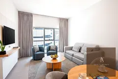 Super Distress Deal I Furnished 1BR Hotel Apartment | Citadines Metro Central | City and Pool Views