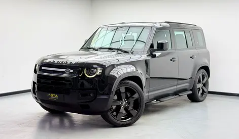 2024 Land Rover Defender 110 HSE P400, 2029 LR Warranty + Service Pack, Low Km, Fully Loaded, GCC