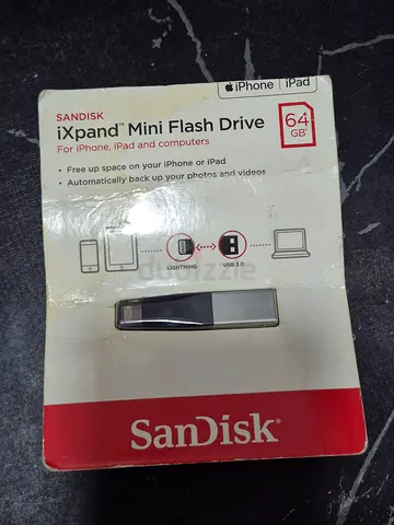 SanDisk iXpand Mini 64GB USB Flash Drive for iPhone/iPad - new