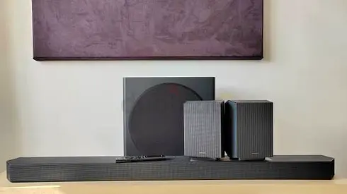 Samsung HW-Q930D Soundbar with Wireless Subwoofer and Satellite Speakers