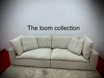 Amazing condition the loom collection two pieces sofa