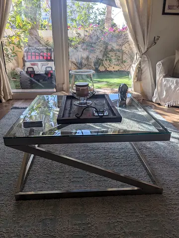matching coffee and side tables
