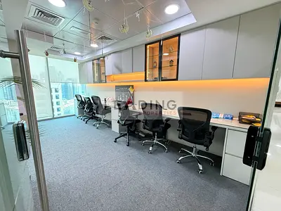 LUXURY OFFICE | BURJ KHALIFA & CANAL VIEW | ALL BILLS INCLUDED