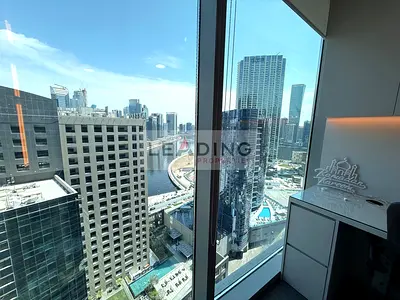 LUXURY OFFICE | BURJ KHALIFA & CANAL VIEW | ALL BILLS INCLUDED