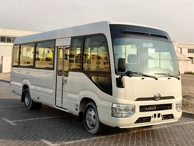 2025 Toyota Coaster High-Roof 23-Seater (2-Point Seatbelts) 4.0L 4-Cyl Turbo Diesel M/T RWD Export
