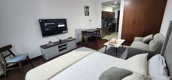 Furnished Studio | National Bonds Residence | Balcony & City View