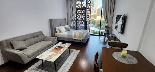 Furnished Studio | National Bonds Residence | Balcony & City View