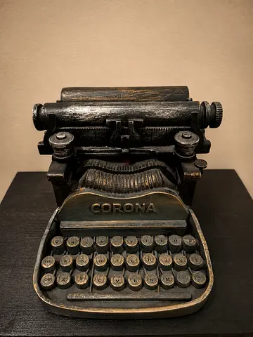 Vintage Corona Decorative Typewriter (Collectible)