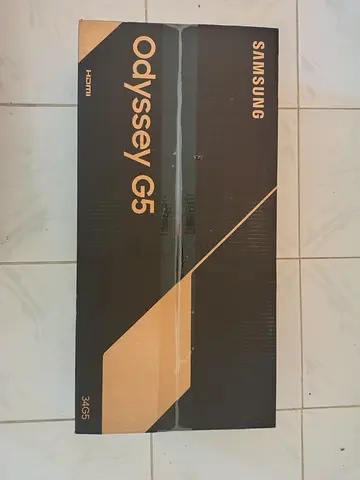 Samsung Odyssey G5 34-inch Curved Monitor (Boxed)