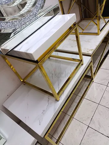 Marble top coffee table for sle