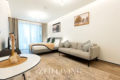 Cozy Studio | Partial Burj View | Business Bay