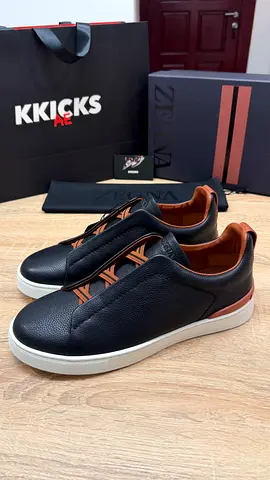 Zegna Sneakers ‘Black/Brown’