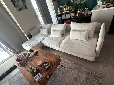 Ikea Sodhremn L Shape Sofa Beige