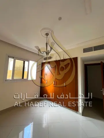 1 bedroom apartment with balcony in Al Taawun gym pool free maintenance central AC near Dubai exit